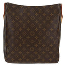 LOUIS VUITTON Monogram Looping GM Shoulder Bag M51145 LV Auth am10682SAV-13