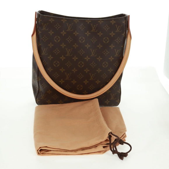 LOUIS VUITTON Monogram Looping GM Shoulder Bag M51145 LV Auth am10682SAV