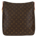 LOUIS VUITTON Monogram Looping GM Shoulder Bag M51145 LV Auth am10682SAV-2