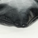 GUCCI GG Implementation Shoulder Bag PVC Black 295257 Auth am10685V-14