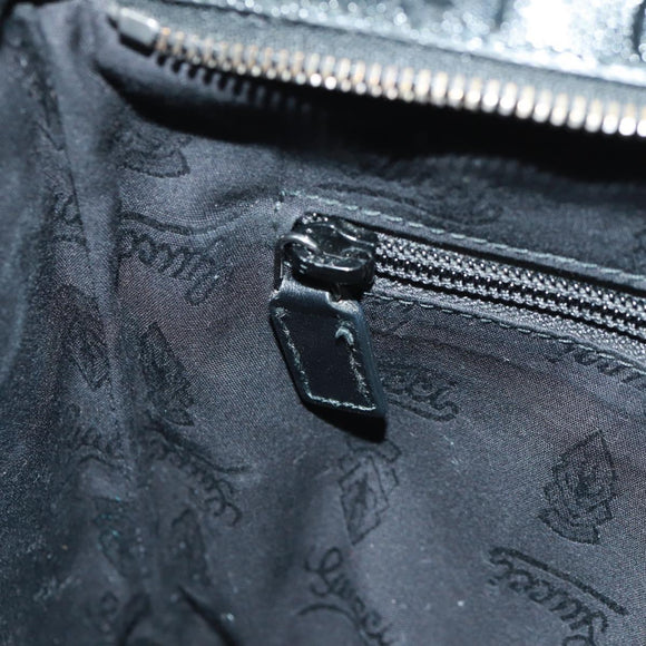 GUCCI GG Implementation Shoulder Bag PVC Black 295257 Auth am10685V