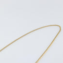 Christian Dior Honeycomb Canvas Chain Schoudertas PVC Beige Goud Auth am10688-8