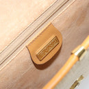 GUCCI Micro GG Supreme Umhängetasche PVC Elfenbein Gold Auth am10690-17