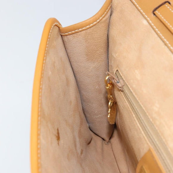 GUCCI Micro GG Supreme Umhängetasche PVC Elfenbein Gold Auth am10690