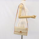GUCCI Micro GG Supreme Umhängetasche PVC Elfenbein Gold Auth am10690-24