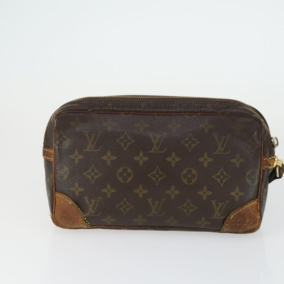 LOUIS VUITTON Monogram Clutch Bag 3 Set LV Auth am10691