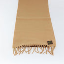 Christian Dior Scarf Wool Beige Auth am10694-11
