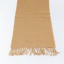 Christian Dior Scarf Wool Beige Auth am10694-4