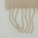 LOEWE Anagram Scarf Wool Mohair White Auth am10695V-11