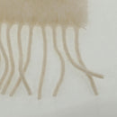 LOEWE Anagram Scarf Wool Mohair White Auth am10695V-12