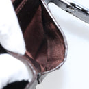 FENDI Zucca Canvas Dreifach Geldbörse Schwarz Braun Auth am10699-21