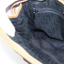 SAINT LAURENT Clutch Bag Leather Black Gold Auth am10700-18