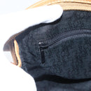 SAINT LAURENT Clutch Bag Leather Black Gold Auth am10700-19
