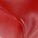 LOUIS VUITTON Epi Keepall 50 Boston Bag Red M42967 LV Auth am10702V-8
