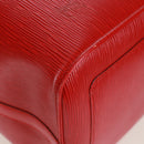 LOUIS VUITTON Epi Keepall 50 Boston Bag Red M42967 LV Auth am10702V-15