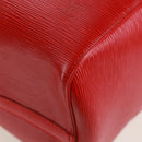 LOUIS VUITTON Epi Keepall 50 Boston Bag Red M42967 LV Auth am10702V-17