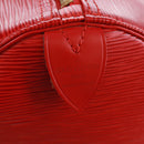 LOUIS VUITTON Epi Keepall 50 Boston Bag Red M42967 LV Auth am10702V-18
