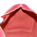 LOUIS VUITTON Epi Keepall 50 Boston Bag Red M42967 LV Auth am10702V-21