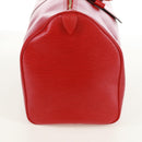 LOUIS VUITTON Epi Keepall 50 Boston Bag Red M42967 LV Auth am10702V-4