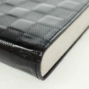 LOUIS VUITTON Damier Vernis Ange GM Hand Bag Black M92103 LV Auth am10703V-11