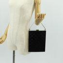 LOUIS VUITTON Damier Vernis Ange GM Hand Bag Black M92103 LV Auth am10703V-24