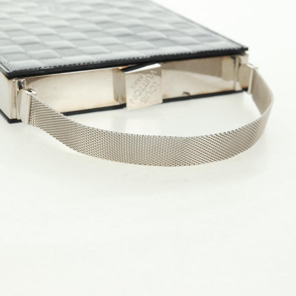 LOUIS VUITTON Damier Vernis Ange GM Hand Bag Black M92103 LV Auth am10703V