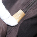 GUCCI GG Crystal Shoulder Bag Coated Canvas Gold 203257 Auth am10706-12