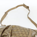 GUCCI GG Crystal Shoulder Bag Coated Canvas Gold 203257 Auth am10706-8