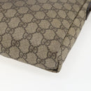 GUCCI GG Supreme Shoulder Bag PVC Beige Gold 223666 Auth am10708-12