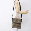 GUCCI GG Supreme Shoulder Bag PVC Beige Gold 223666 Auth am10708-22