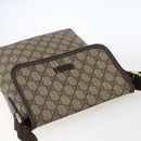GUCCI GG Supreme Shoulder Bag PVC Beige Gold 223666 Auth am10708-6