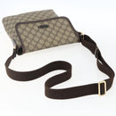 GUCCI GG Supreme Shoulder Bag PVC Beige Gold 223666 Auth am10708-7