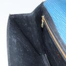 LOUIS VUITTON Epi Montaigne 23 Clutch Bag Blue M52665 LV Auth am10715-20
