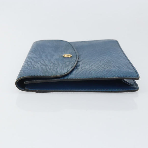 LOUIS VUITTON Epi Montaigne 23 Clutch Bag Blue M52665 LV Auth am10715