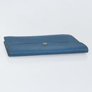 LOUIS VUITTON Epi Montaigne 23 Clutch Bag Blue M52665 LV Auth am10715-5