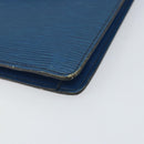 LOUIS VUITTON Epi Montaigne 23 Clutch Bag Blue M52665 LV Auth am10715-7