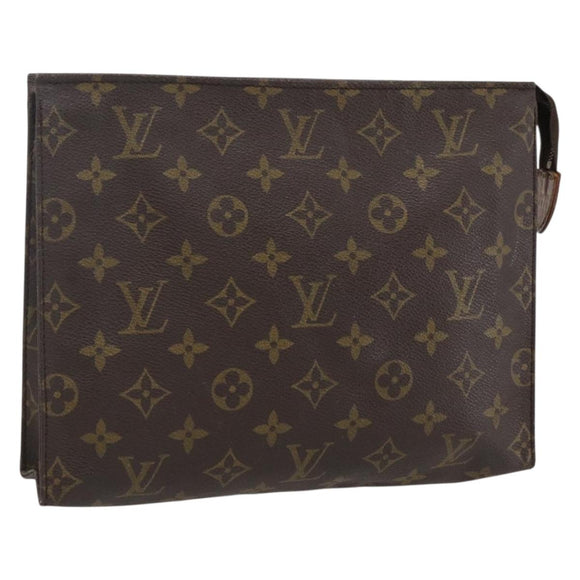 LOUIS VUITTON Monogram Poche Toilette 26 Pouch M47542 LV Auth am10716