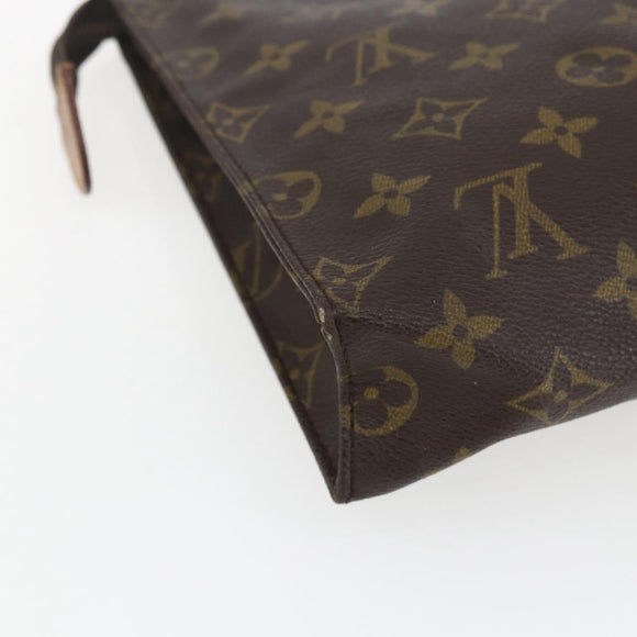 LOUIS VUITTON Monogram Poche Toilette 26 Pouch M47542 LV Auth am10716