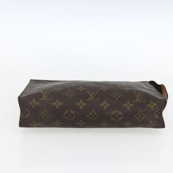 LOUIS VUITTON Monogram Poche Toilette 26 Pouch M47542 LV Auth am10716