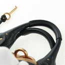 Chloe Paddington Hand Bag Leather 2way Black Gold Silver Auth am10718SV-8