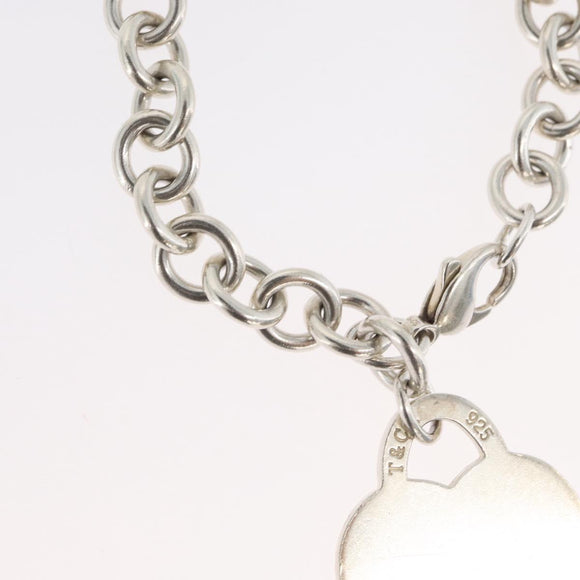 TIFFANY&Co. Return To Heart Bracelet Ag925 Silver Auth am10721V