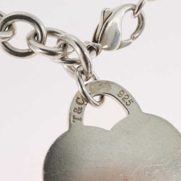 TIFFANY&Co. Return To Heart Bracelet Ag925 Silver Auth am10721V