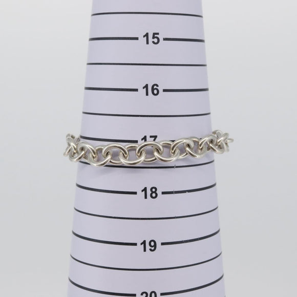 TIFFANY&Co. Return To Heart Bracelet Ag925 Silver Auth am10721V