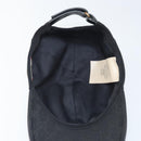 GUCCI GG Canvas Web Sherry Line Cap L Black Red Green 200035 Auth am10728V-9