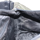 PRADA Shoulder Bag Nylon Khaki Silver Auth am10730-18