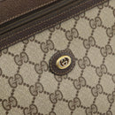 GUCCI GG Supreme Clutch Bag PVC Beige Gold 97 01 037 Auth am10731-17