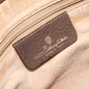 GUCCI GG Supreme Clutch Bag PVC Beige Gold 97 01 037 Auth am10731-9
