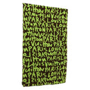 LOUIS VUITTON Monogram Graffiti Scarf Green LV Auth am10736SV-1