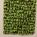 LOUIS VUITTON Monogram Graffiti Scarf Green LV Auth am10736SV-10