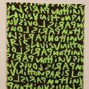 LOUIS VUITTON Monogram Graffiti Scarf Green LV Auth am10736SV-12
